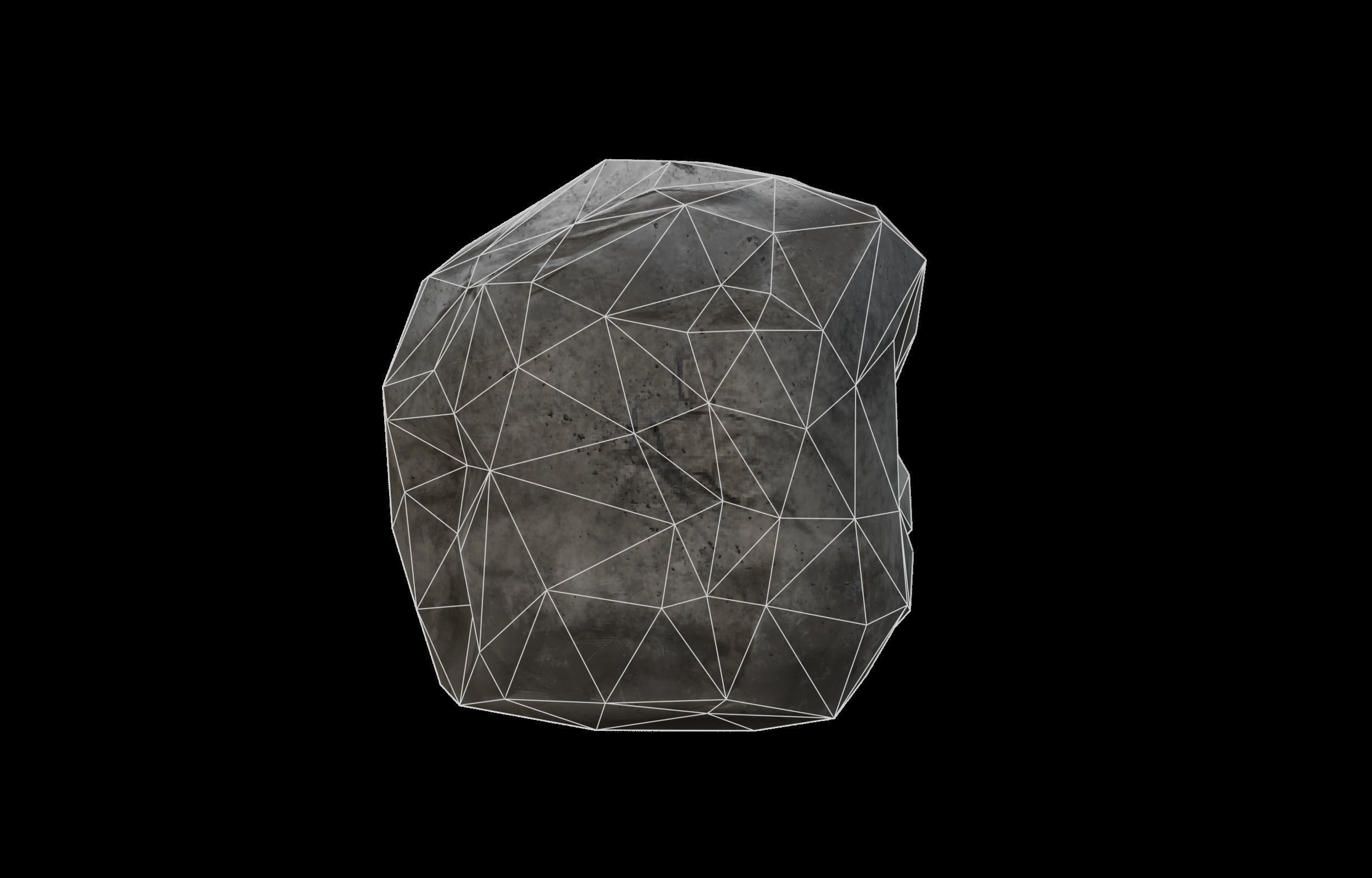 Lowpoly Rock Pack Volume 01 Low-poly 3D model_36