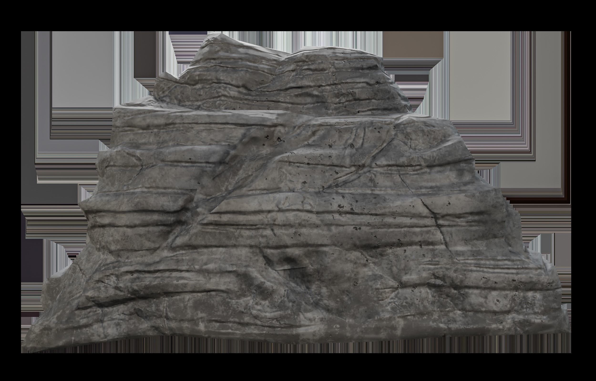 Lowpoly Rock Pack Volume 01 Low-poly 3D model_31