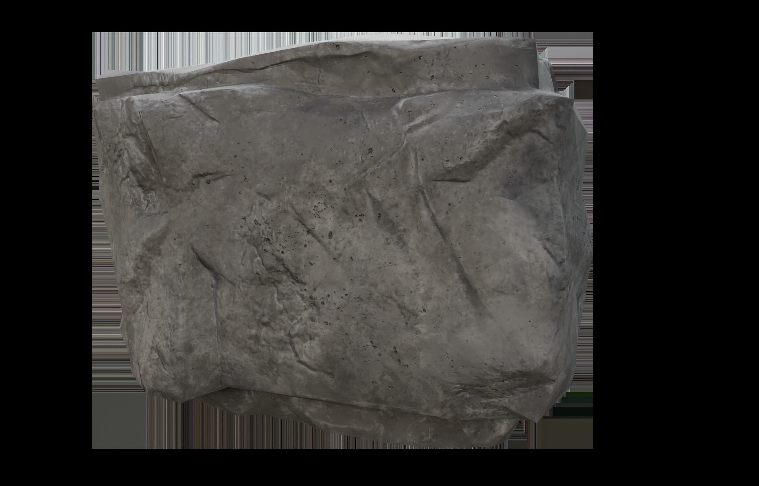 Lowpoly Rock Pack Volume 01 Low-poly 3D model_8