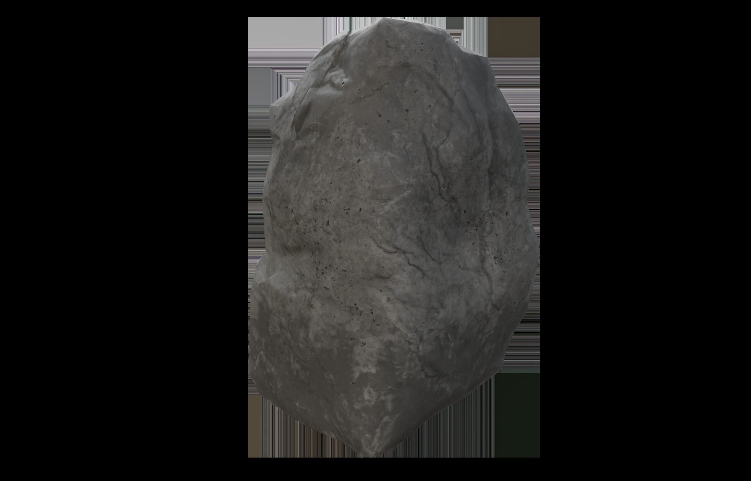 Lowpoly Rock Pack Volume 01 Low-poly 3D model_4