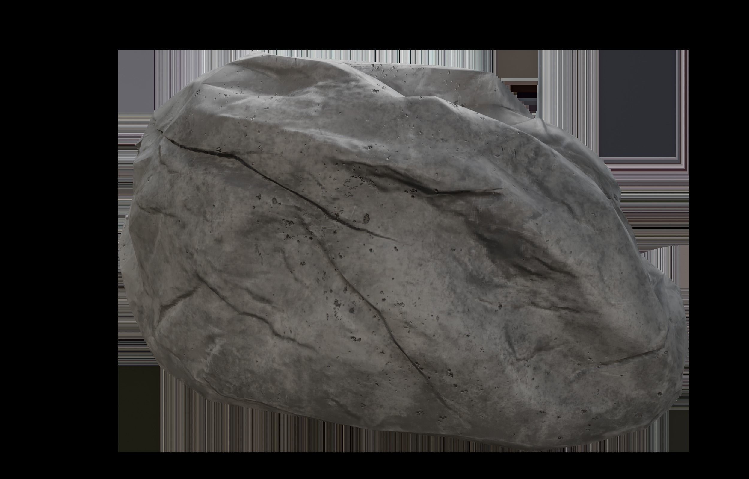 Lowpoly Rock Pack Volume 01 Low-poly 3D model_6