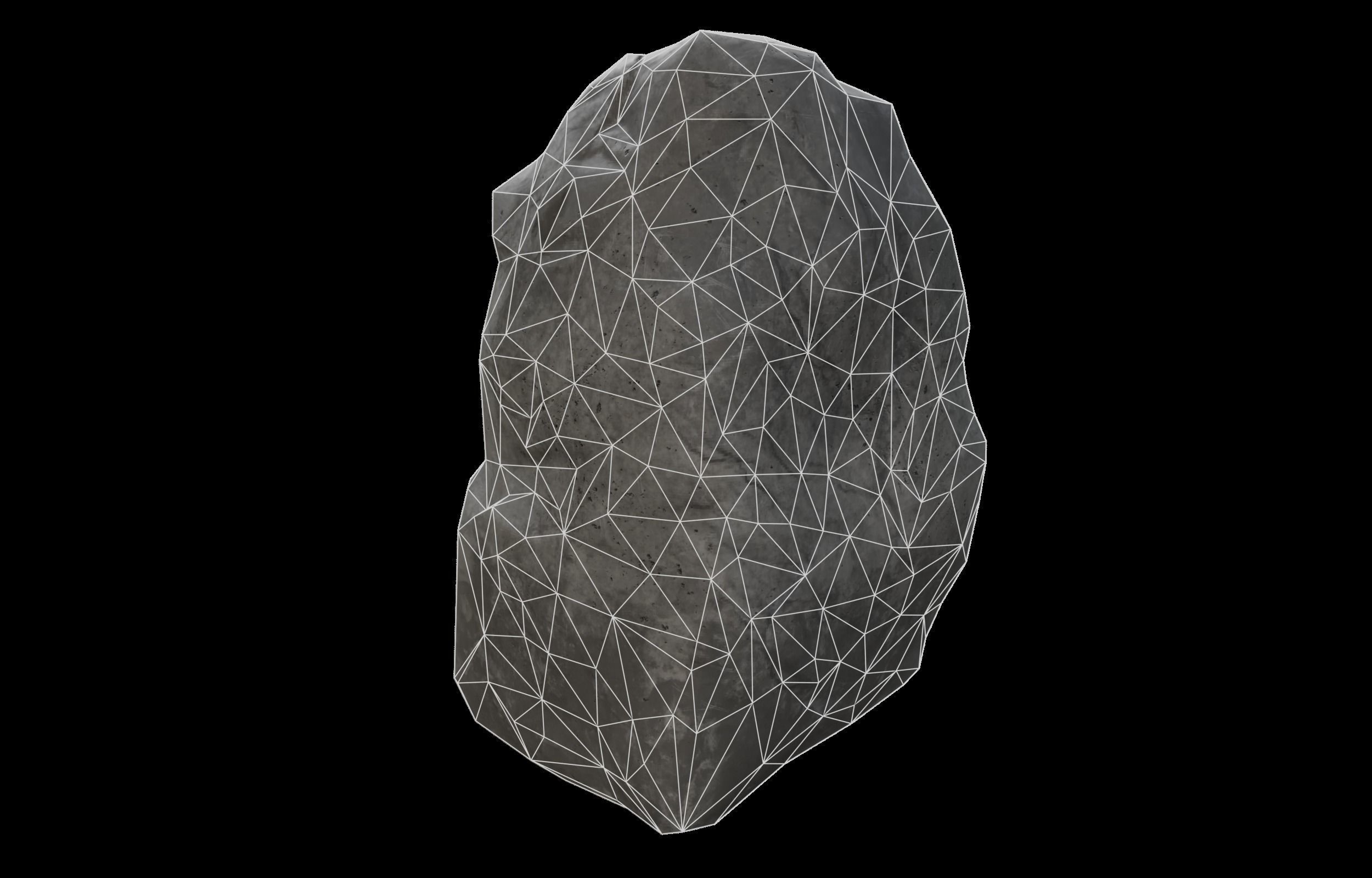 Lowpoly Rock Pack Volume 01 Low-poly 3D model_5