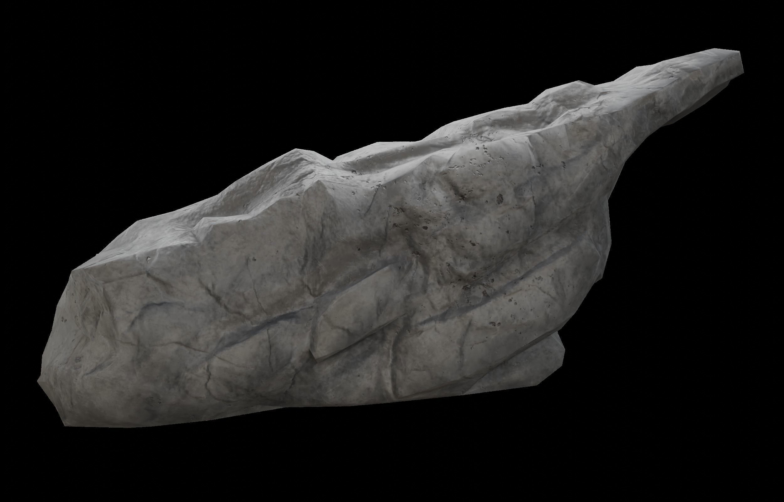 Lowpoly Rock Pack Volume 01 Low-poly 3D model_30