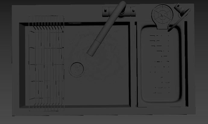 Add Our New Collection of Kitchen Sinks to Your Catalogue 3D model_2