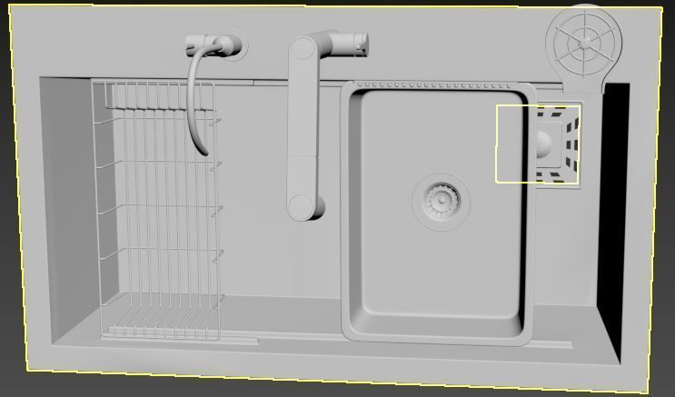 Add Our New Collection of Kitchen Sinks to Your Catalogue 3D model_7