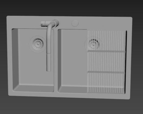 Add Our New Collection of Kitchen Sinks to Your Catalogue 3D model_8