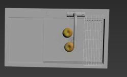 Add Our New Collection of Kitchen Sinks to Your Catalogue 3D model_3