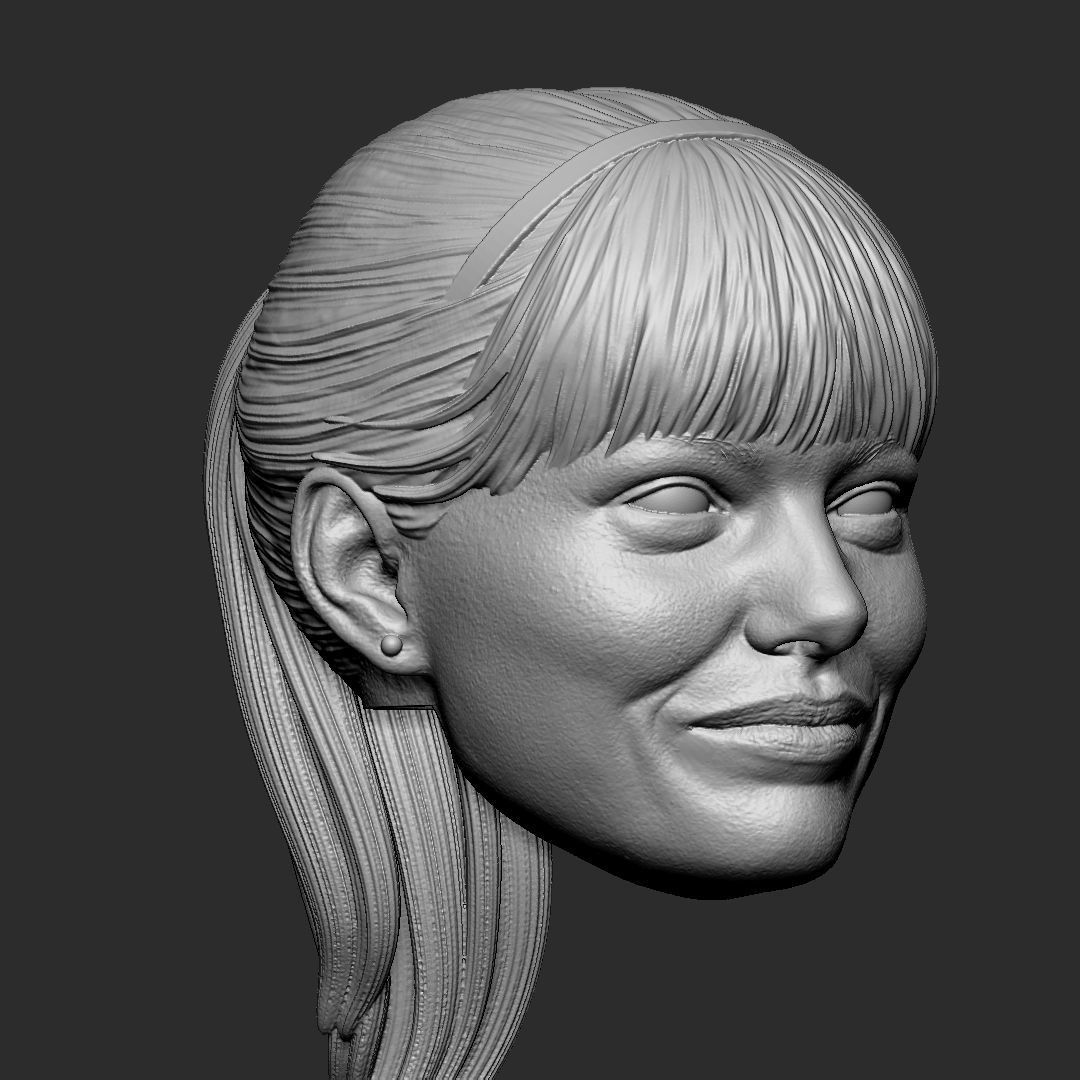 Gwen Stacy - Emma Stone - The Amazing Spider Man 3D print model_1
