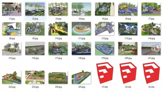 25 OF Relax Space and Playground Draft Model1