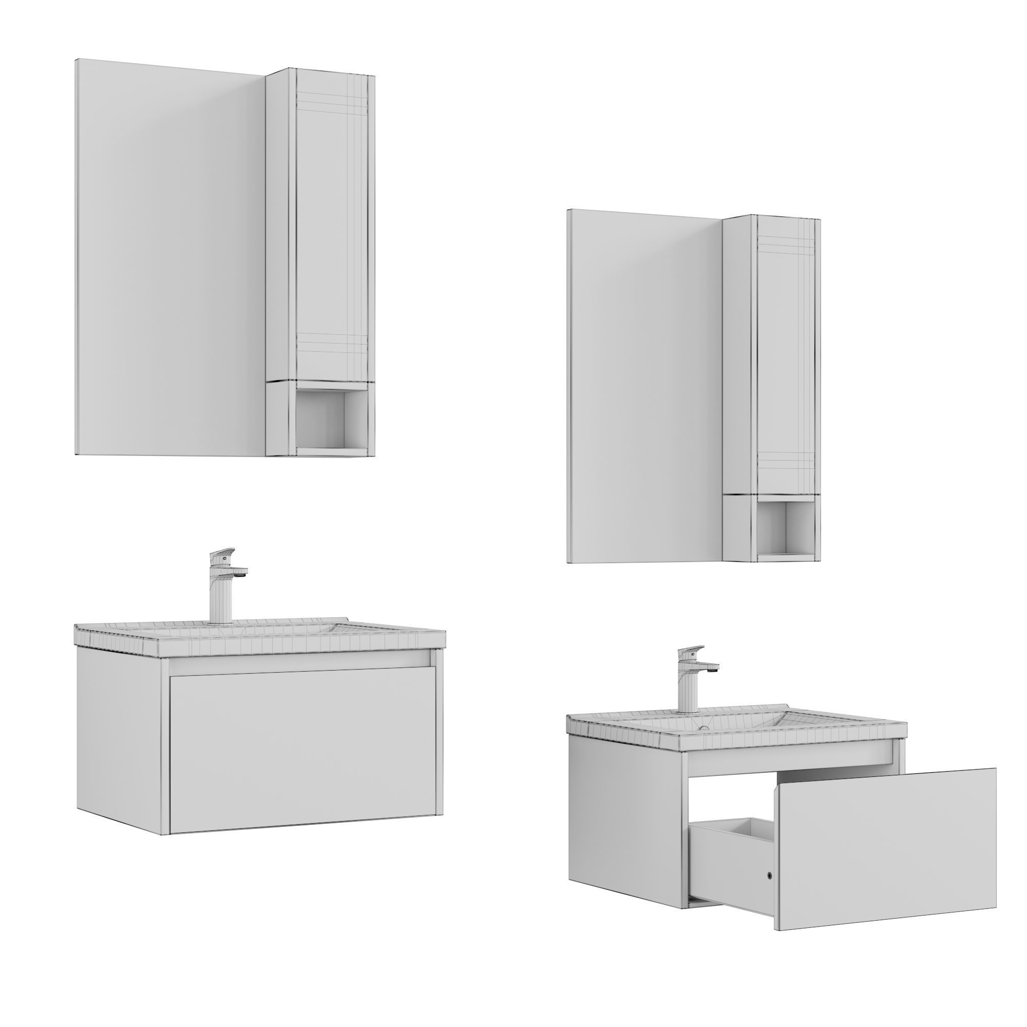 Stworki Karlstad 60-75 rustic oak rochelle 3D model_19