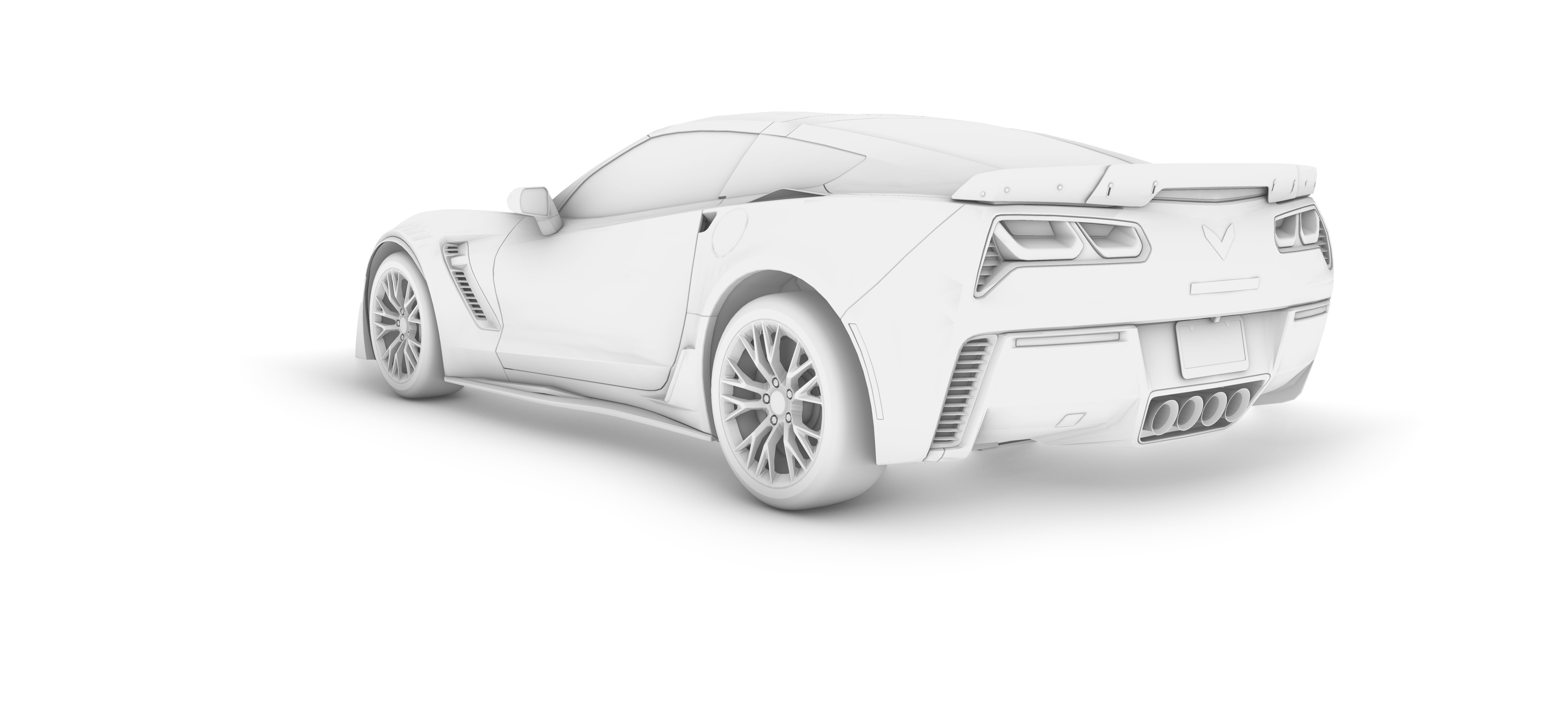 Chevrolet Corvette 3D model_1