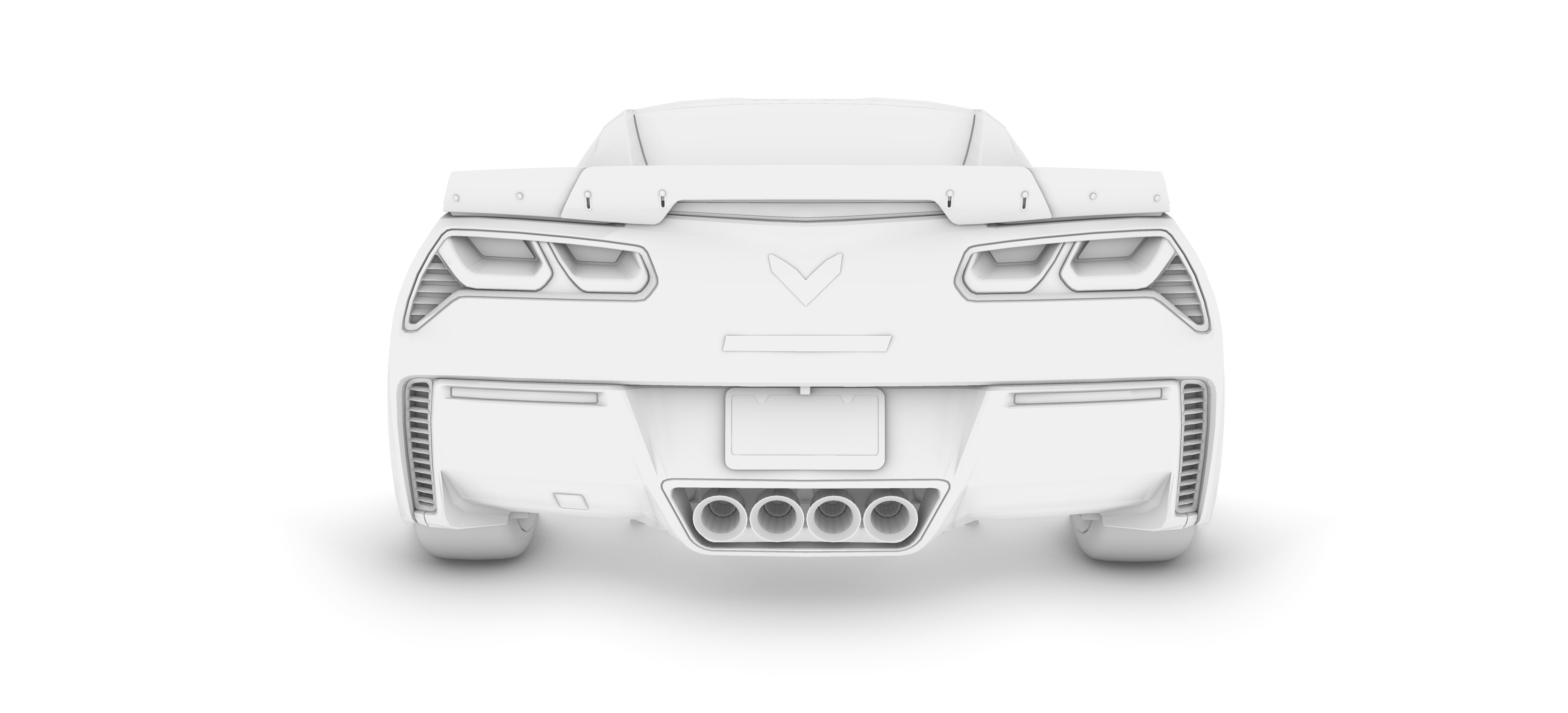 Chevrolet Corvette 3D model_2