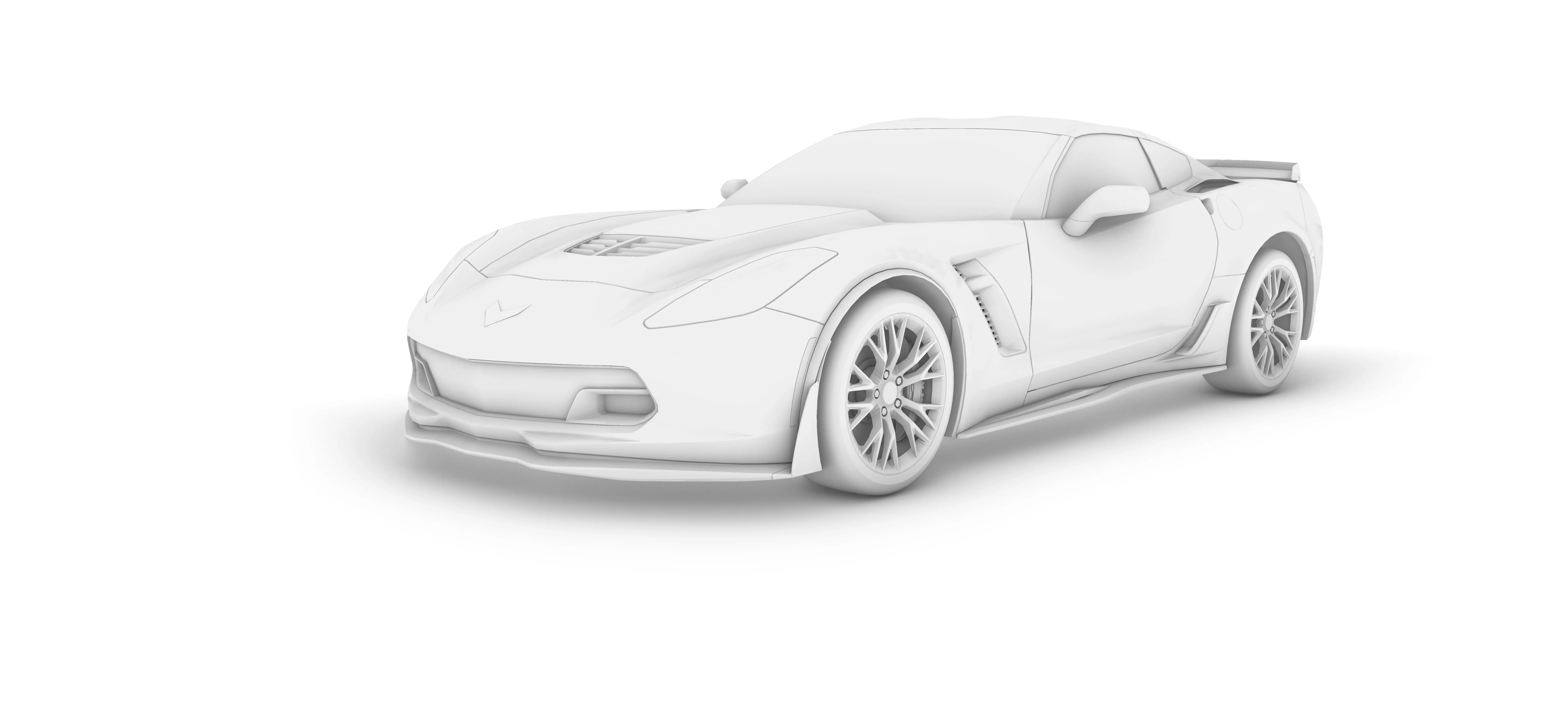 Chevrolet Corvette 3D model_0