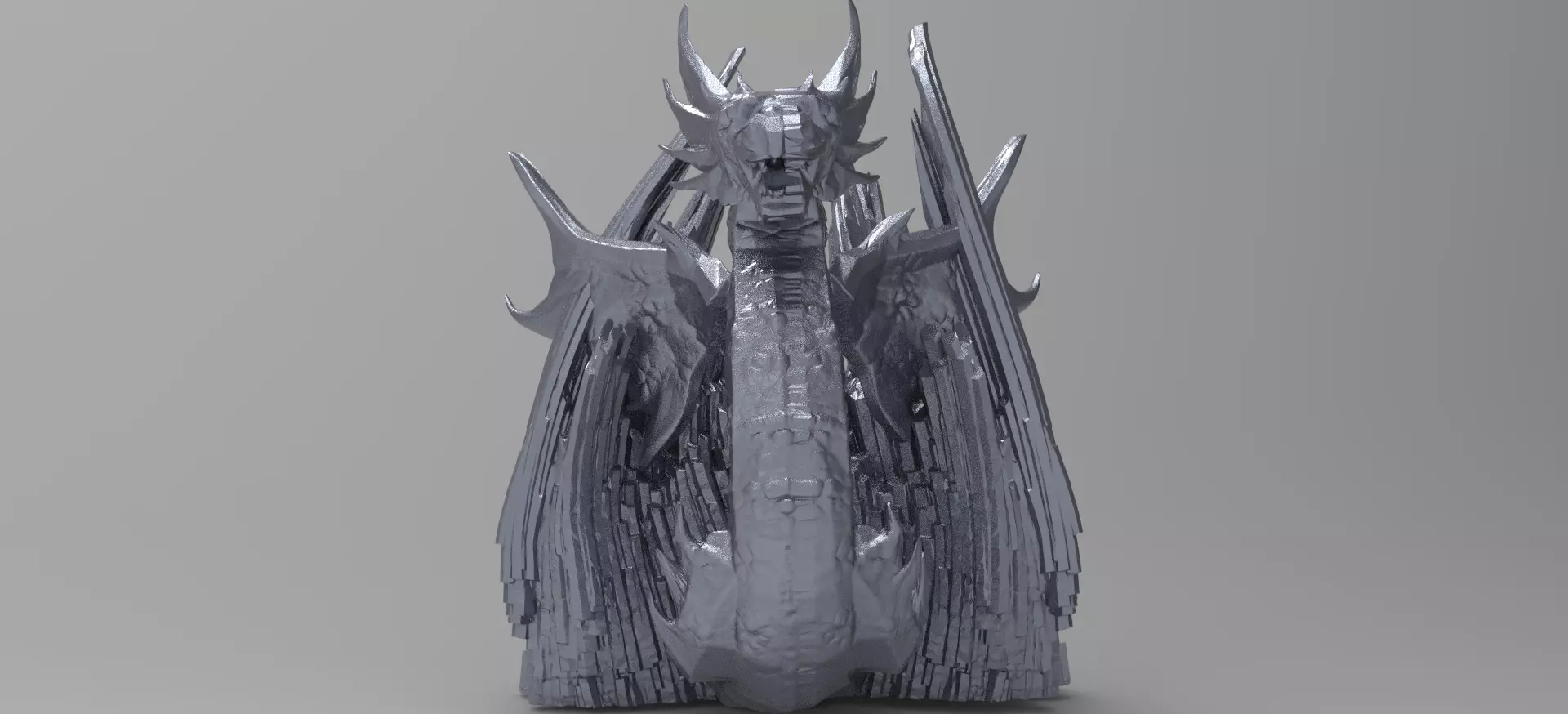 Druid Primeval dragon stone 3D model