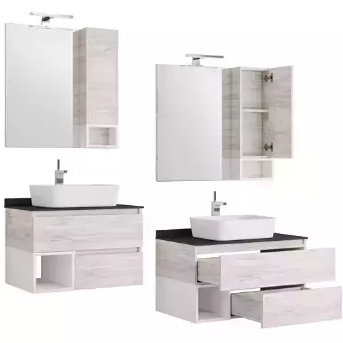 Comforty Prague 75-90 white oak