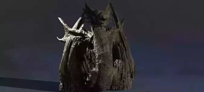 Druid Primeval dragon stones 3D model