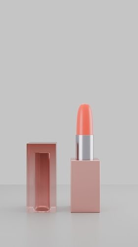 Lipstick Free 3D model