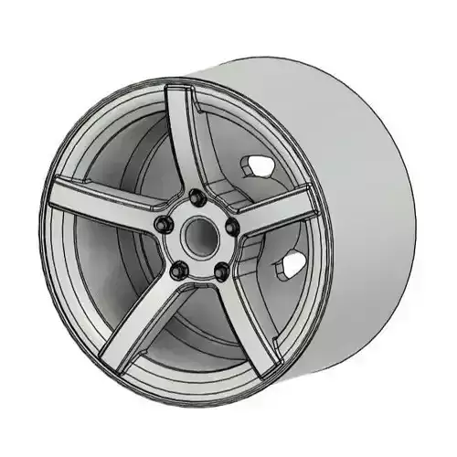 VOSSEN CV3 RIMS FOR DIECAST 64 SCALE