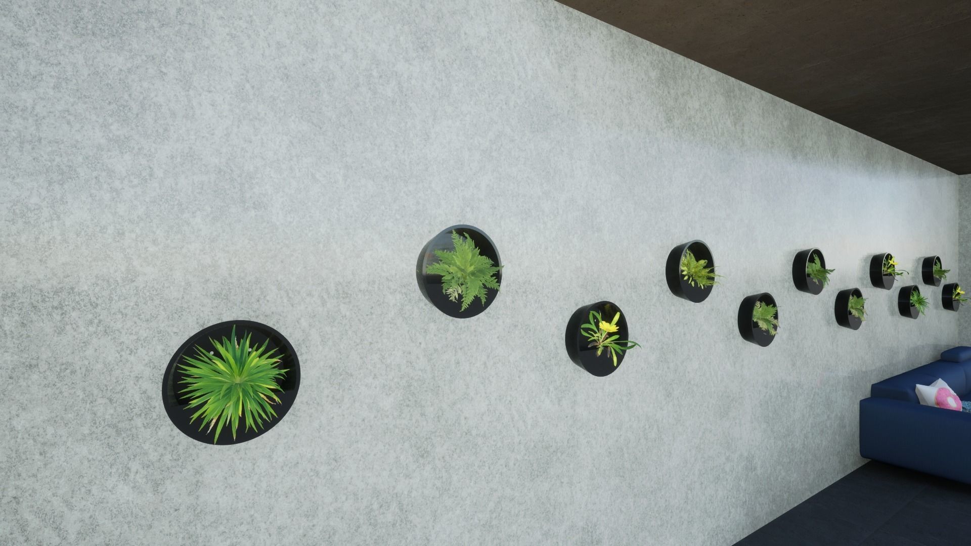 Circlr Wall Pot Free 3D print model_1