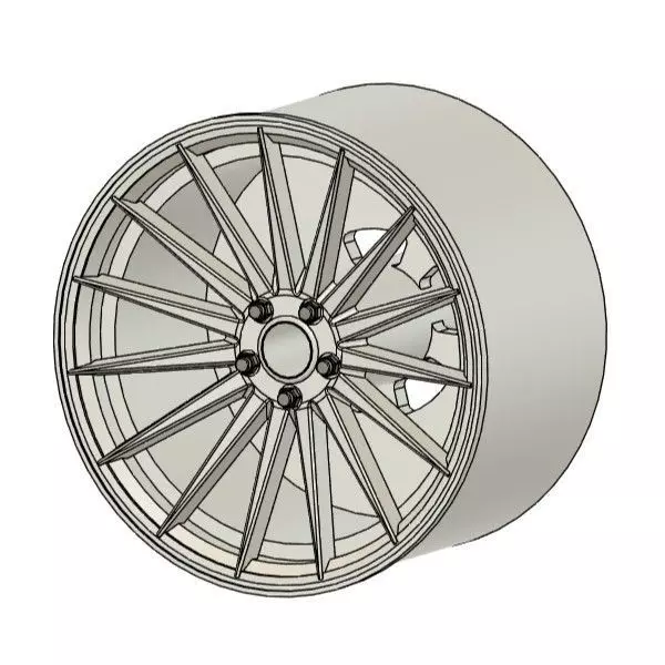 VOSSEN VFS2 RIMS FOR DIECAST 64 SCALE 3D print model_0