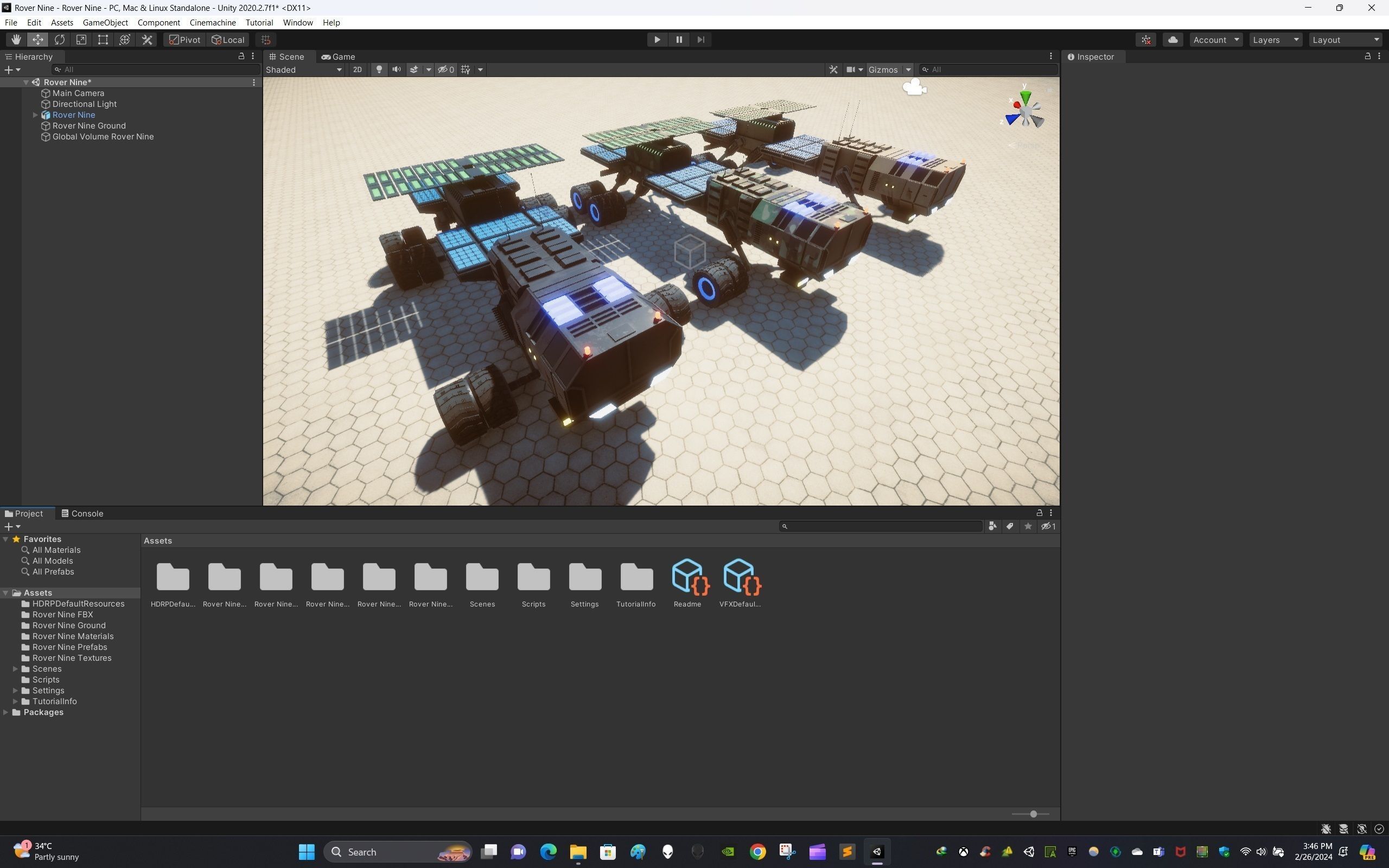 Rover Nine Low-poly 3D model_11