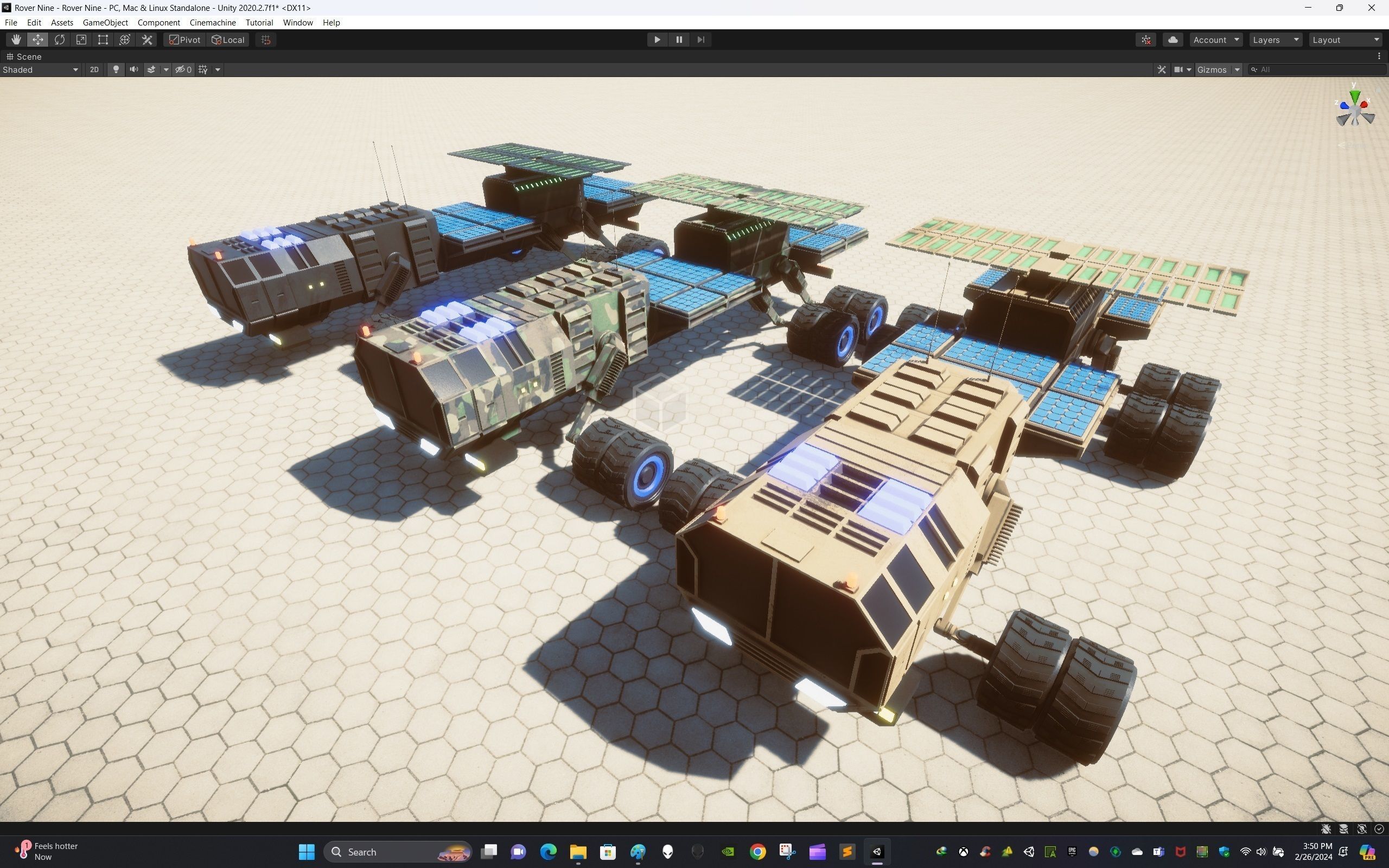 Rover Nine Low-poly 3D model_18