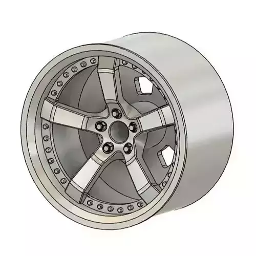 WORK EQUIP E5  RIMS FOR DIECAST 64 SCALE