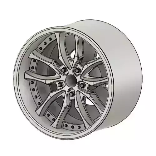 WORK LS PARAGON RIMS FOR DIECAST 64 SCALE