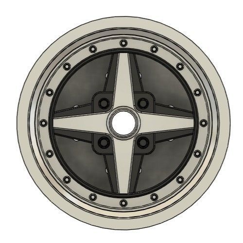 WORK EQUIP 01 RIMS FOR DIECAST 64 SCALE 3D print model_2