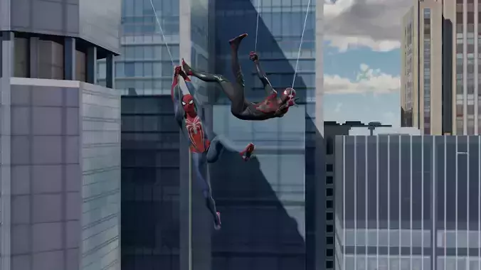 SpiderMan And Miles PS5