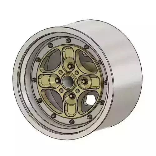 WORK EQUIP 40 RIMS FOR DIECAST 64 SCALE