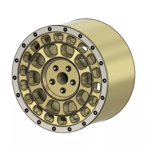 WORK CRAG T-GRABIC RIMS FOR DIECAST 64 SCALE 3D print model