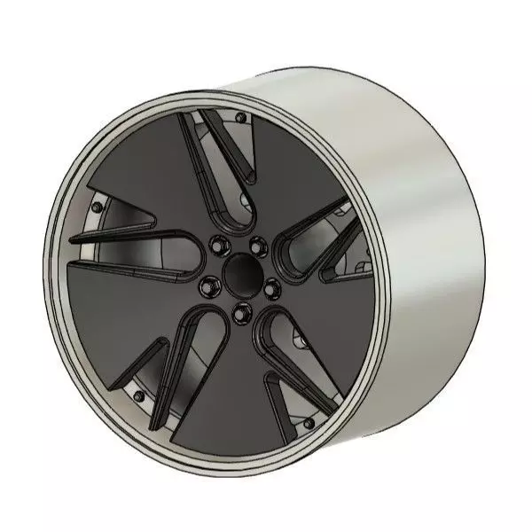 WORK GNOSIS CVD RIMS FOR DIECAST 64 SCALE 3D print model_0