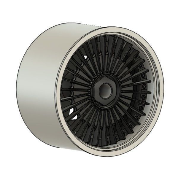 WORK EMITZ RIMS FOR DIECAST 64 SCALE 3D print model_1