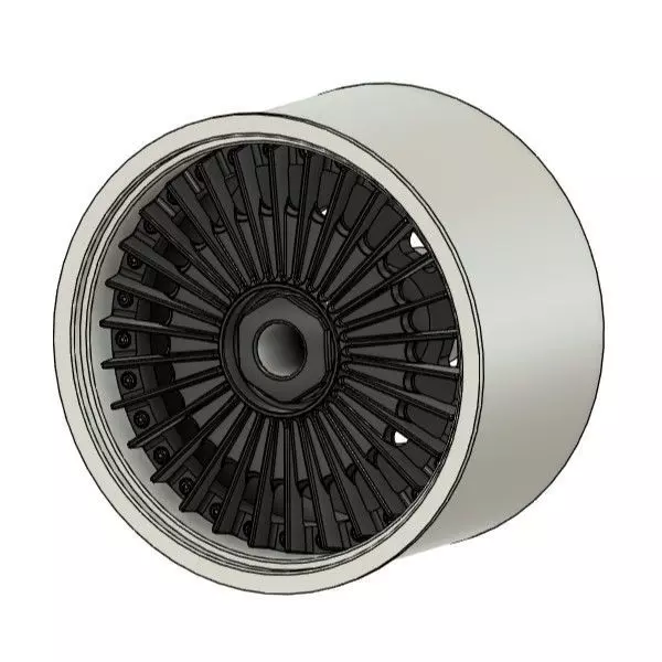 WORK EMITZ RIMS FOR DIECAST 64 SCALE 3D print model_0