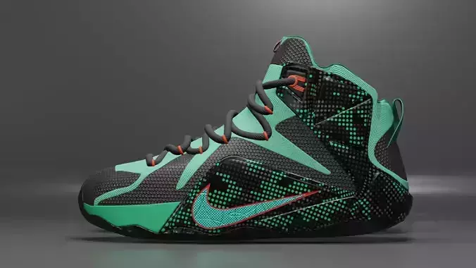 Nike Lebron neo green dots