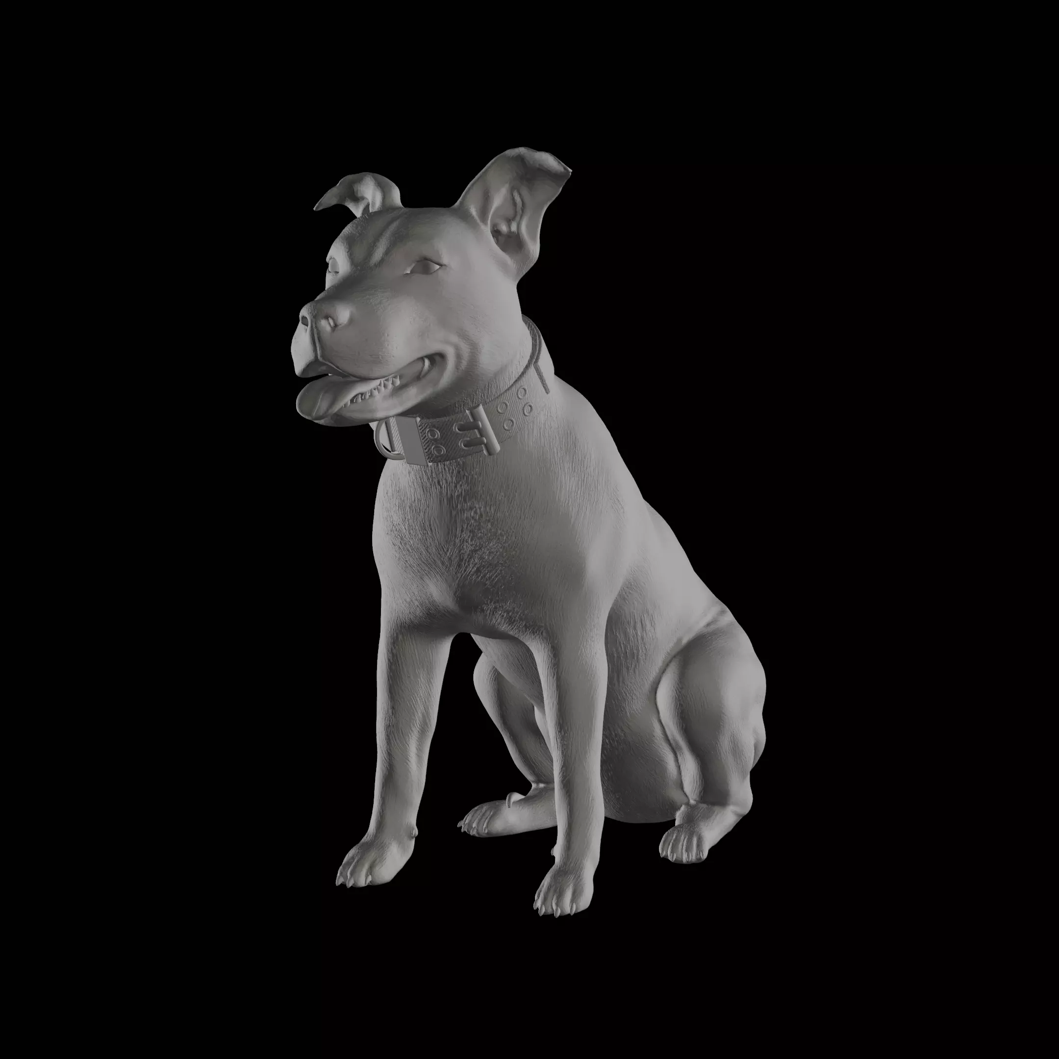Stafford Terrier 3D print model