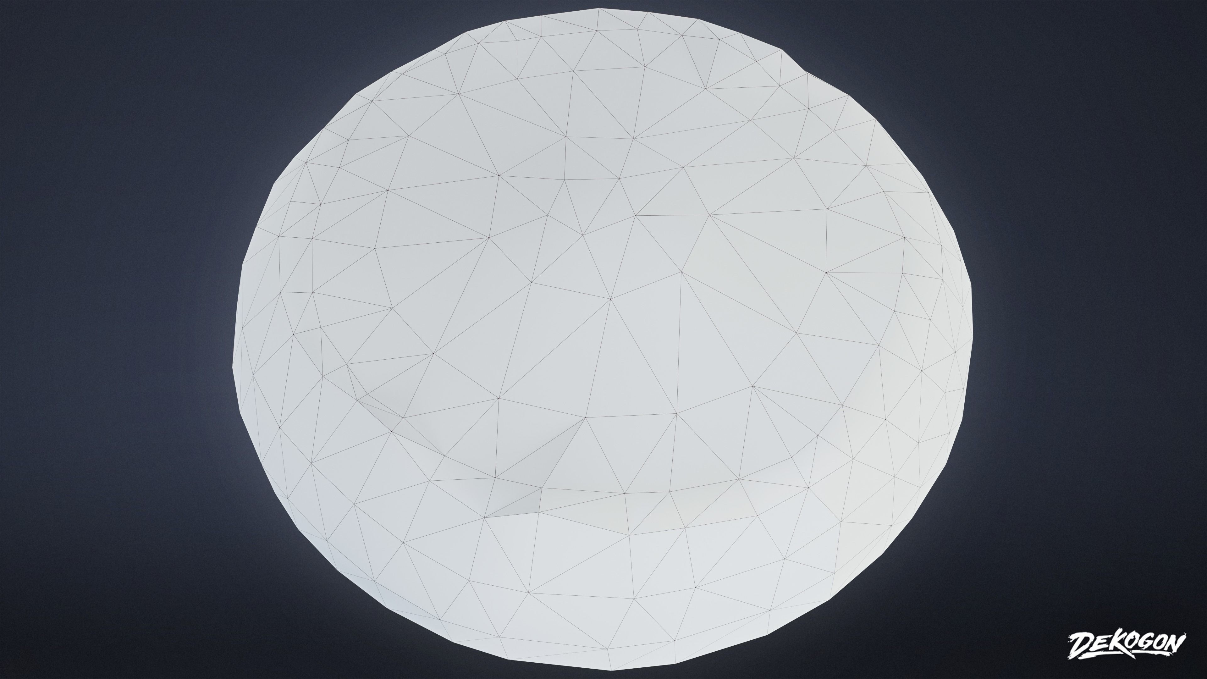 MEDIEVAL - Biscuit Pastry 01 - LOW POLY Low-poly 3D model_18