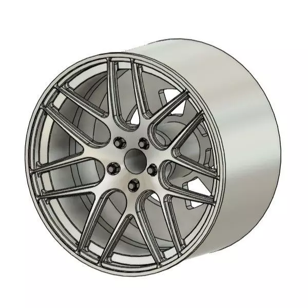 WORK GNOSIS FMB03 RIMS FOR DIECAST 64 SCALE 3D print model_0