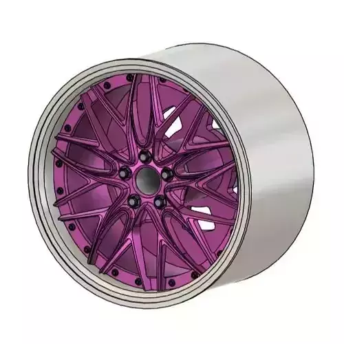 WORK SCHWERT QUELL RIMS FOR DIECAST 64 SCALE