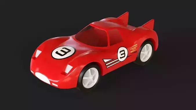 toy car 3D model