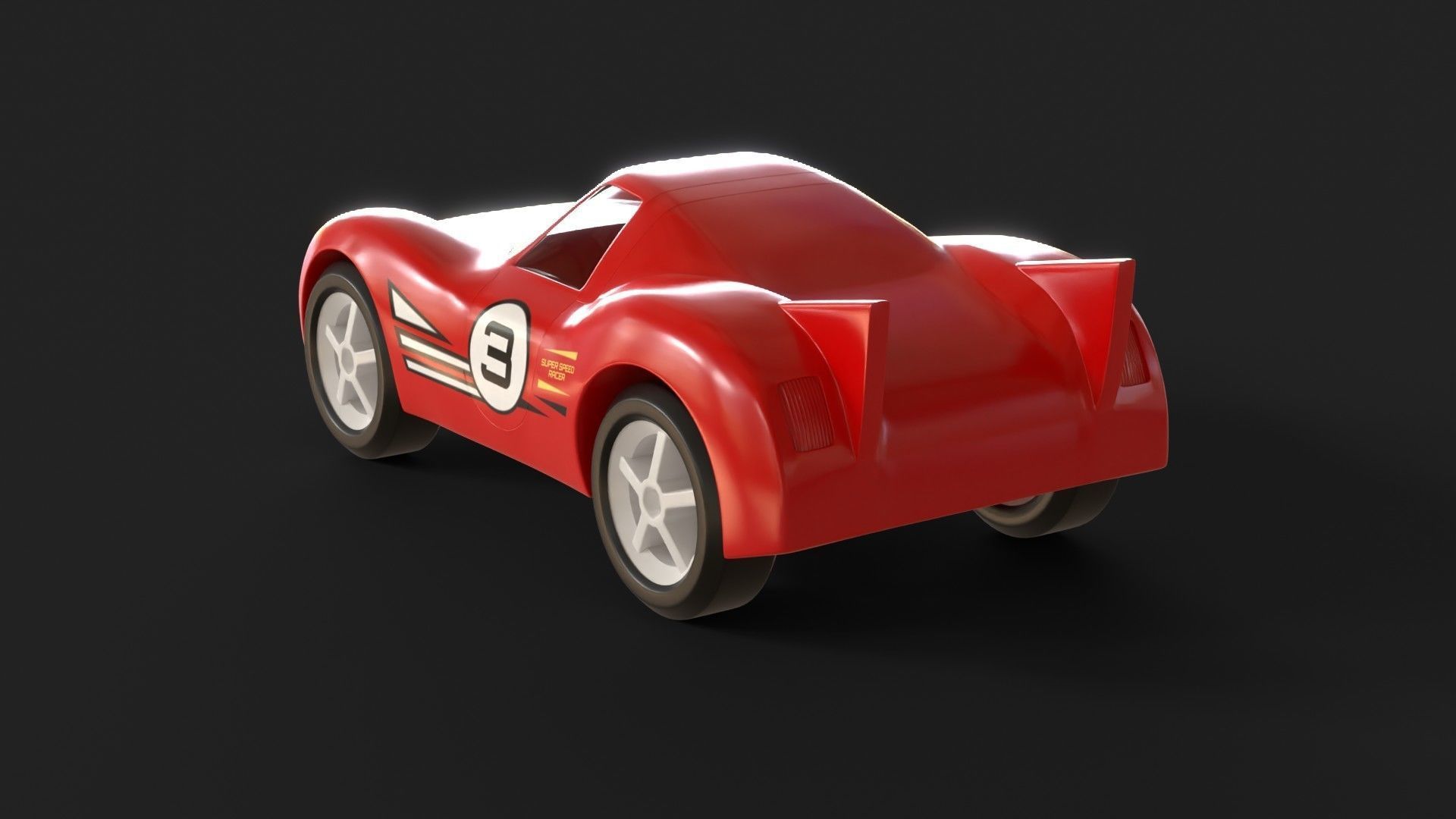 toy car 3D model_3