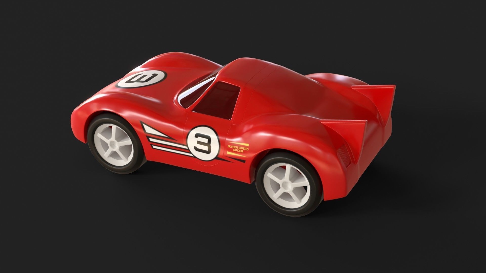 toy car 3D model_2