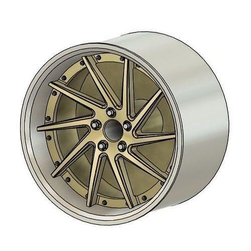 WORK GNOSIS CVS RIMS FOR DIECAST 64 SCALE 3D print model