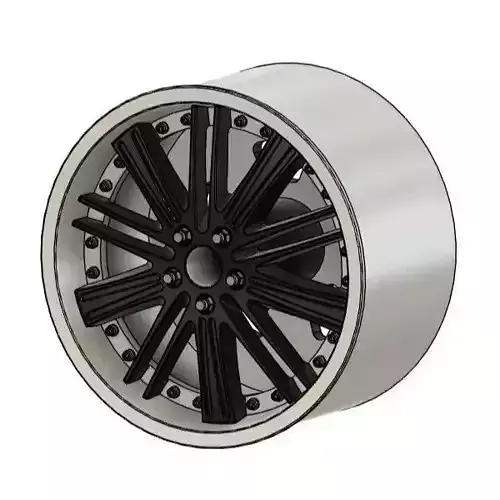 WORK FARIANZA FS2 RIMS FOR DIECAST 64 SCALE