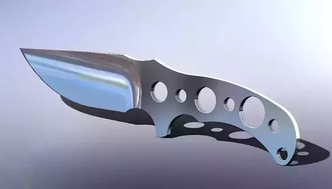 Knife Thru-Hiker  3d print STL