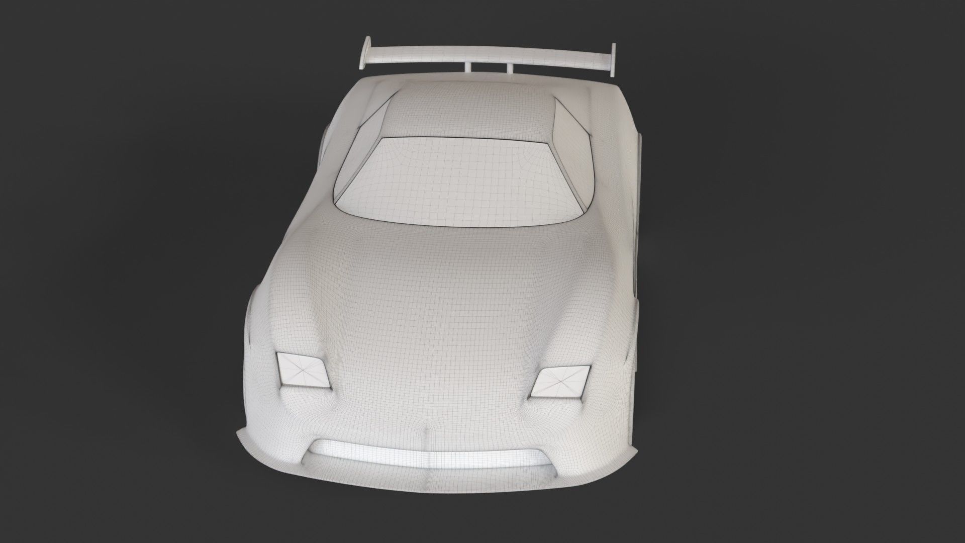 toy racing car  3D model_10