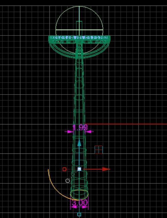 pearl ring 3D print model_14