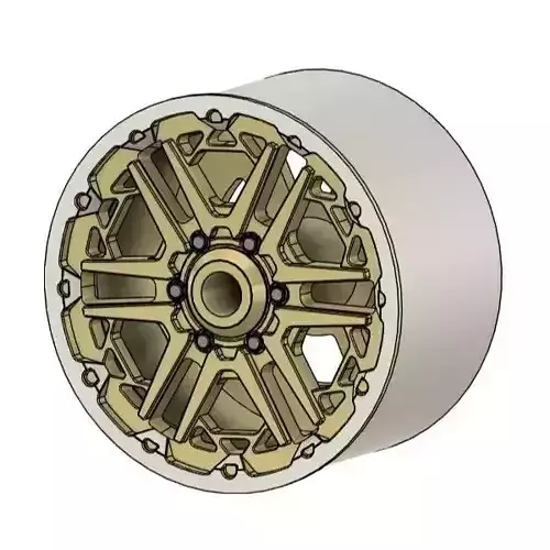 WORK CRAG T-GRABIC III RIMS FOR DIECAST 64 SCALE