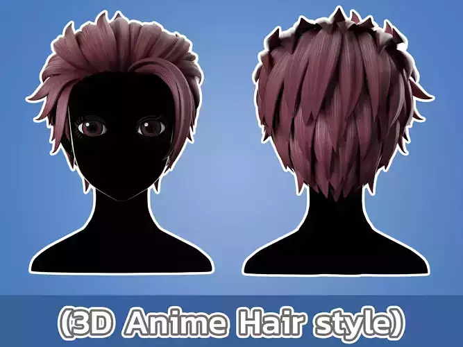 Anime hair style 31